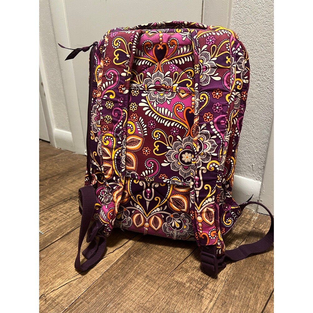 Vera Bradley Safari Sunset Paisley Backpack - Picture 2 of 5